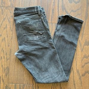 DC SHOES Mens Slim Fit Jeans Black Size 32/32